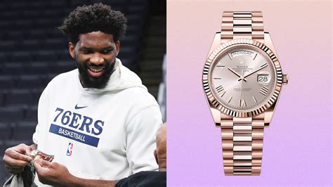 james harden rolex embiid|NBA MVP Joel Embiid’s First Rolex Was a Gift From James .